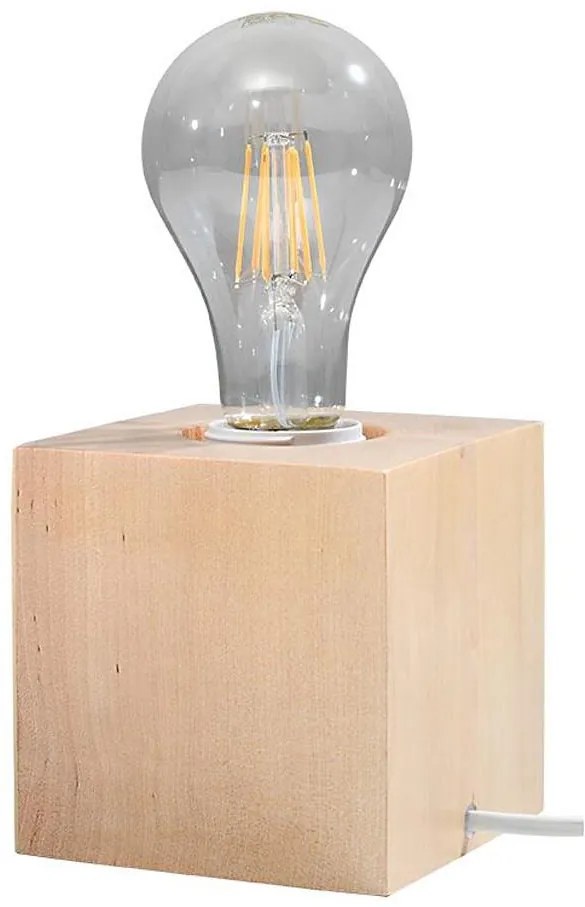 Sollux SL.0677 - Lampada da tavolo ABEL 1xE27/60W/230V