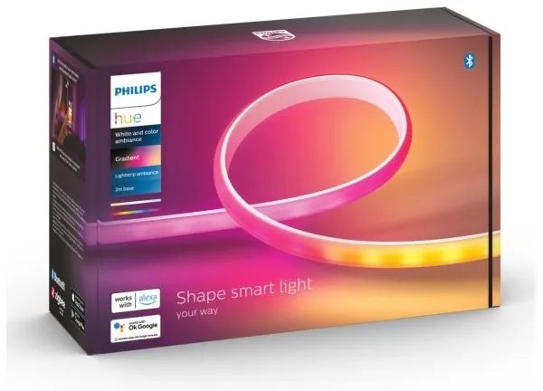 Kit base - Striscia LED RGBW dimmerabile Philips Hue WACA LED/20W/230V 2 m