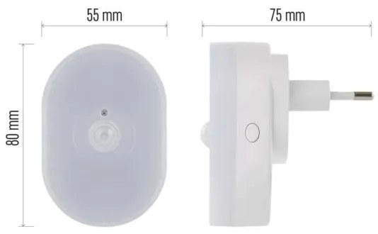 Sensore di movimento con luce notturna GoSmart Wi-Fi