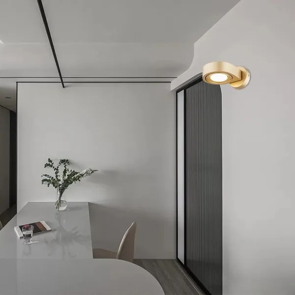 Argon 8899 - Applique da parete LOTUS 1xGX53/12W/230V dorata