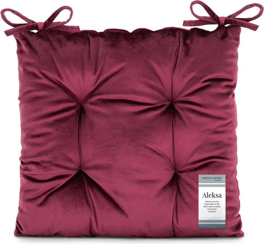 Cuscino per sedia in velluto 40x40 cm Aleksa – Restilo
