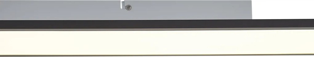 Pannello LED nero rettangolare con LED dimmerabile a 3 livelli - Reeves