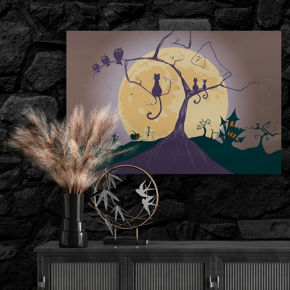 Quadro su tela – Spettri della notte