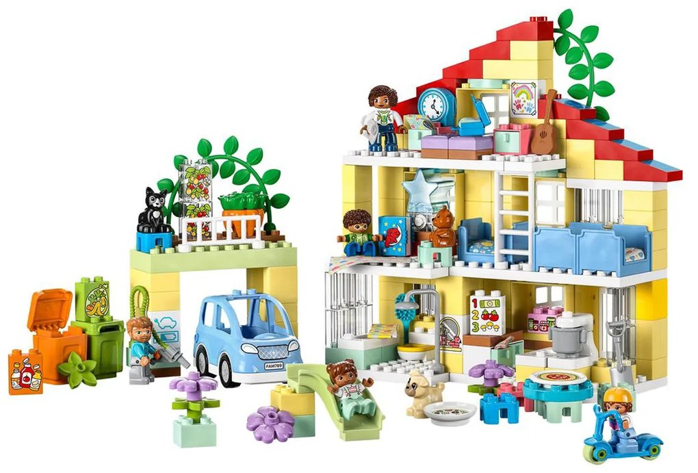 Casetta 3 in 1 con accessori Duplo Lego