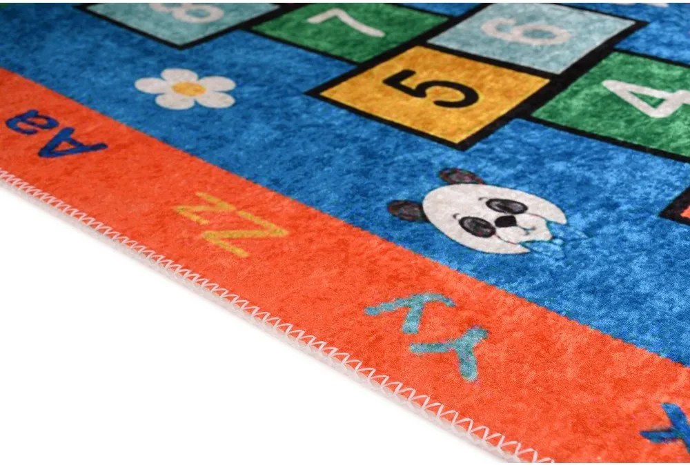 Tappeto da gioco per bambini arancione lavabile 160x230 cm Hopscotch Orange – Vitaus