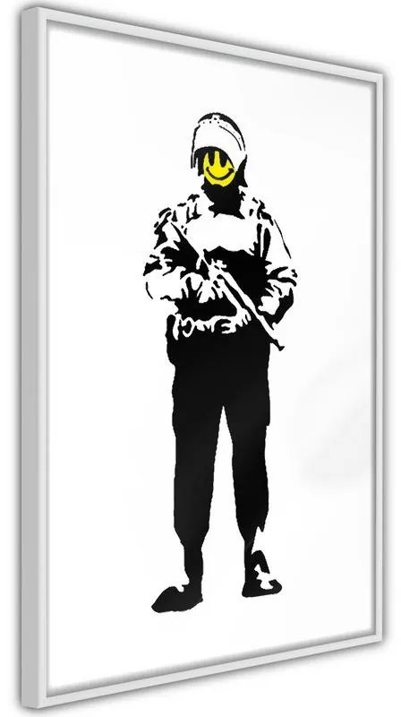 Poster Banksy: Smiling Copper