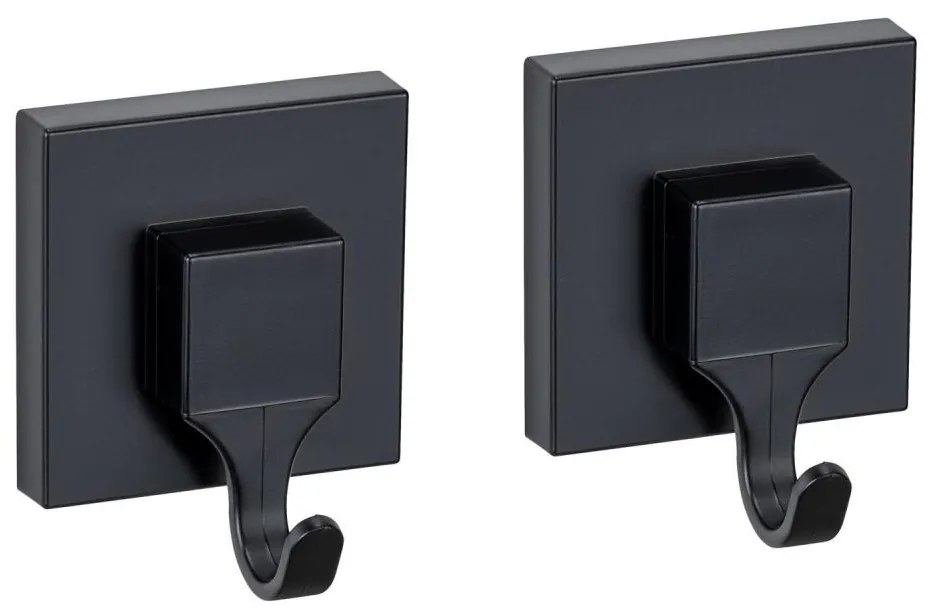 WENKO 71448800 - Gancio VACUUM-LOC QUADRO ED 6x7 cm nero