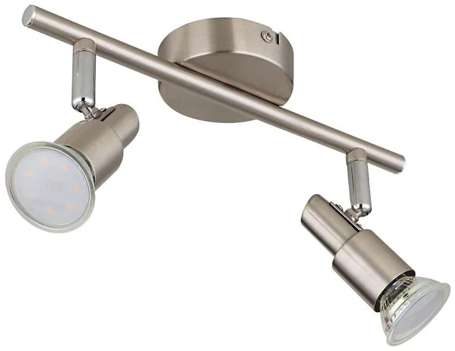 Globo 57385-2 - Faretto LED KINLEY 2xGU10/3W/230V