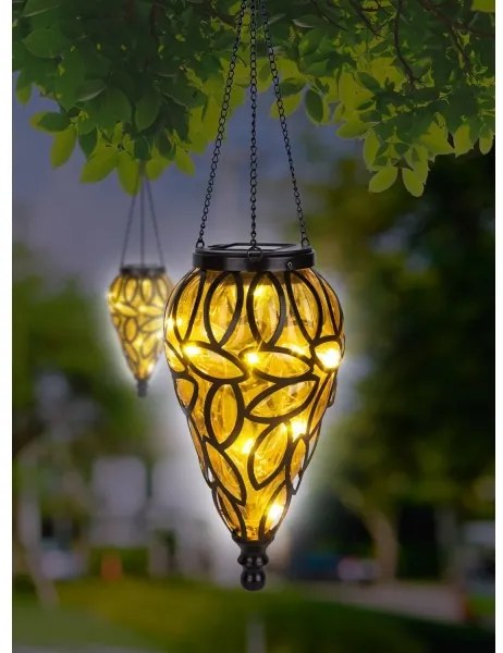 Globo 36131A - Lampada solare a LED SOLAR LED/0,9W/3,2V IP44 giallo