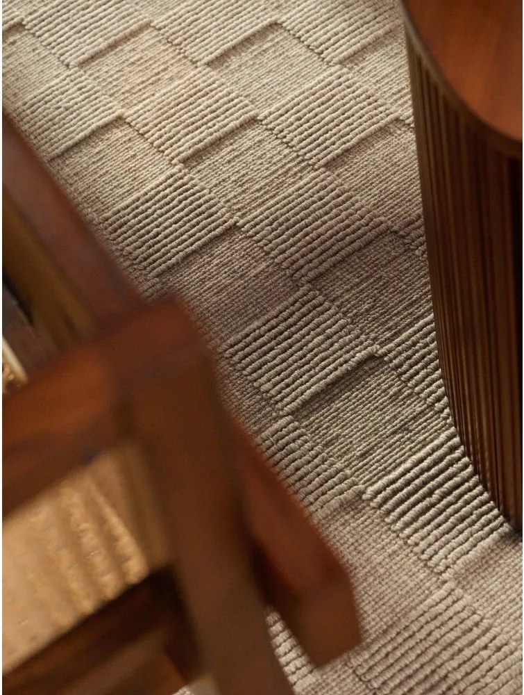 Tappeto marrone in lana tessuto a mano 200x300 cm Scala – Villeroy&amp;Boch