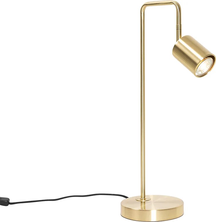 Lampada da tavolo intelligente in ottone regolabile incl. Wifi GU10 - Jav