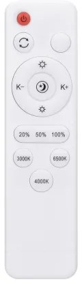 Solight WO8005 - Lampada dimmerabile a LED IRON OAK LED/48W/230V 3000-6500K Ø 40 cm + telecomando