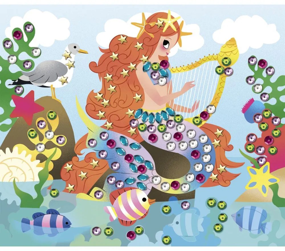 Atelier per bambini maxi - Sirene e paillettes