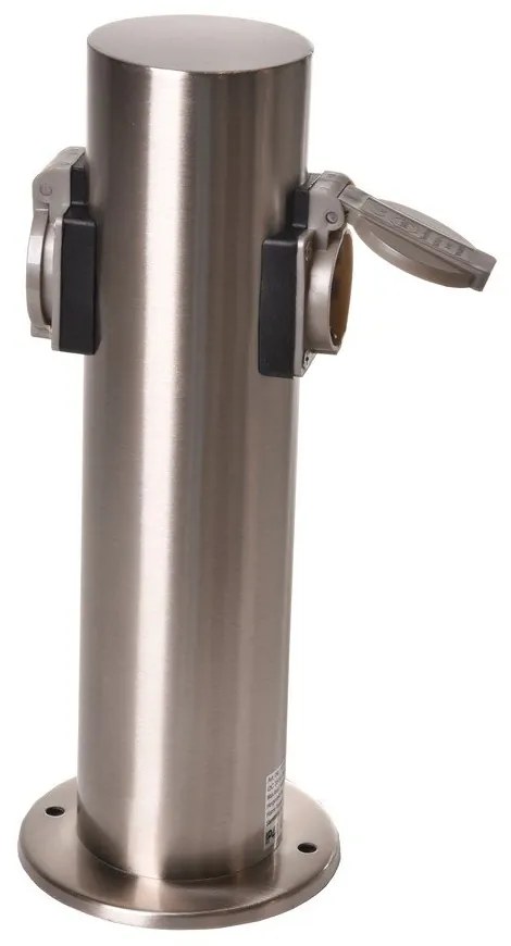 Colonnina elettrica per 2 prese da esterno (altezza 30,5 cm) - Hilight