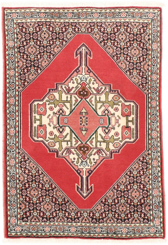 Senneh Tappeto persiano 100x70 (Iran) Annodato A Mano