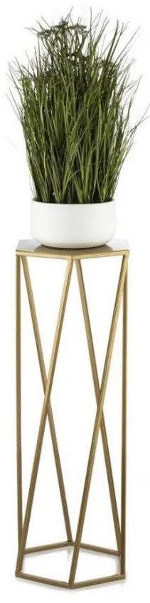 Portafiori 70x24 cm oro