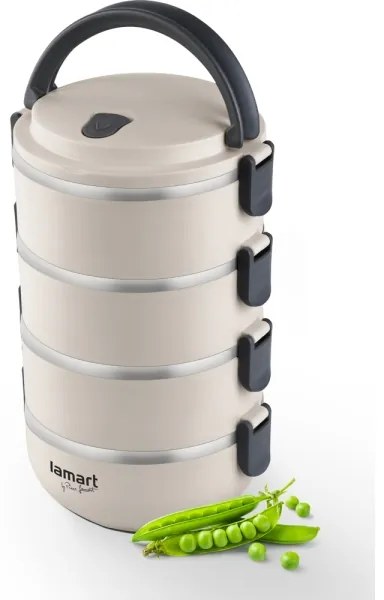 Lamart - Contenitore termico per alimenti 2,4 l beige