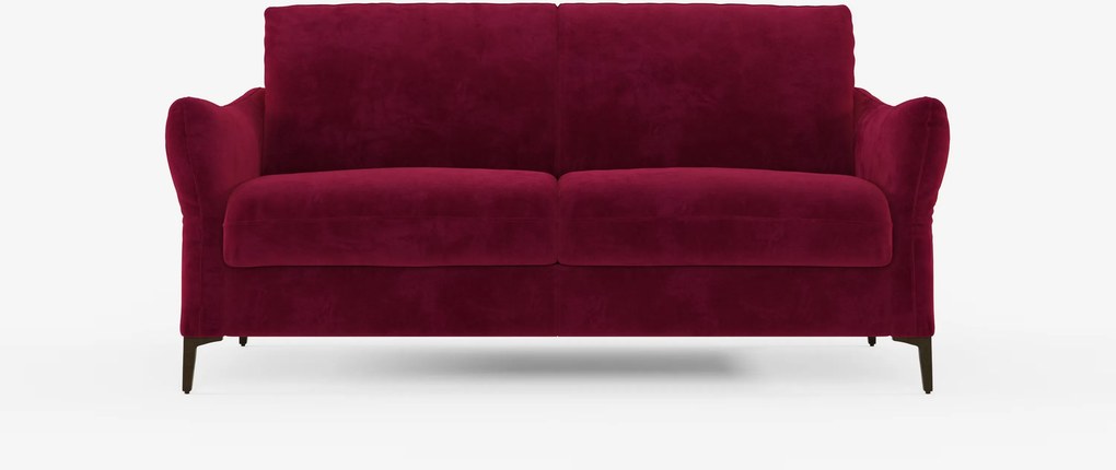 Dalia divano letto 2, 3 e 4 posti con materasso H18 in moderno tessuto vellutino smacchiabile T30