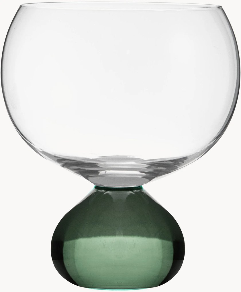 Set di 2 bicchieri da gin in cristallo fatti a mano Zephyr