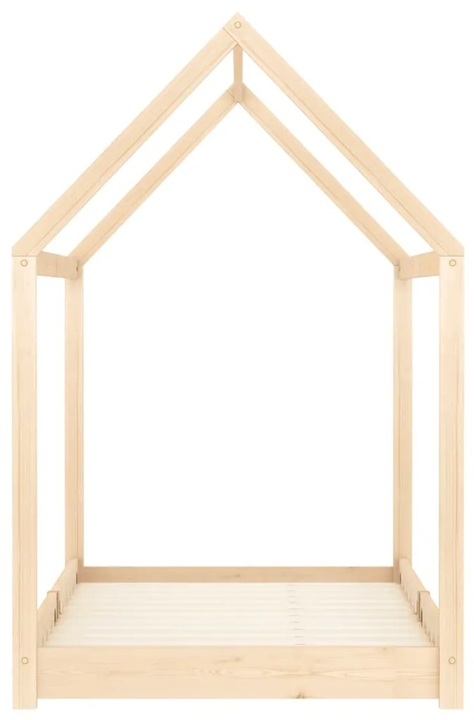 Giroletto per bambini in legno massello di pino 90x200 cm