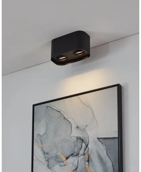 Eglo 99674 - Faretto LED RGBW Dimmerabile CAMINALES-Z 2xGU10/5W/230V