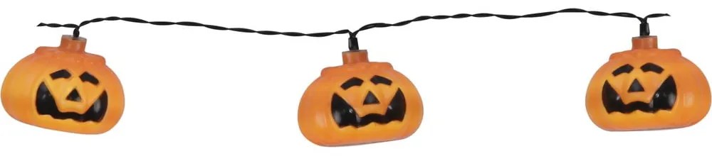 Catena luminosa con alimentazione a batteria numero lampadine 8 pz lunghezza totale 210 cm Halloween – Star Trading