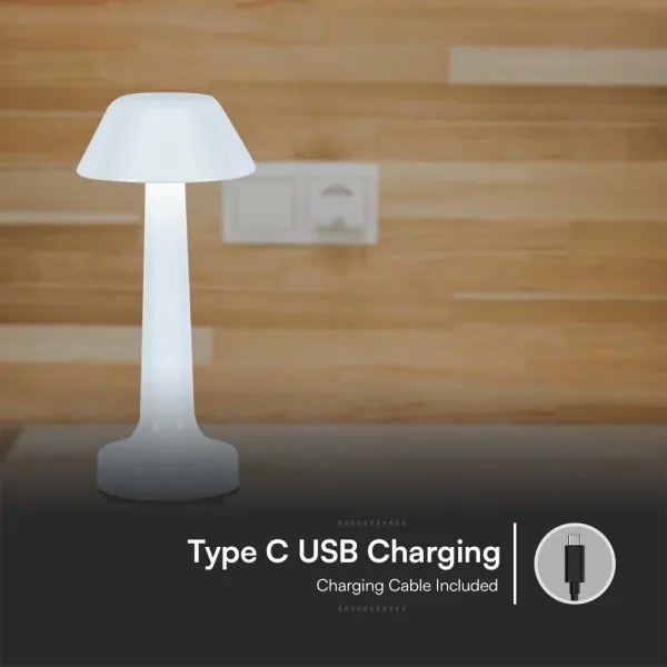 LED Lampada da tavolo ricaricabile dimmerabile LED/1W/5V 3000-6000K bianco