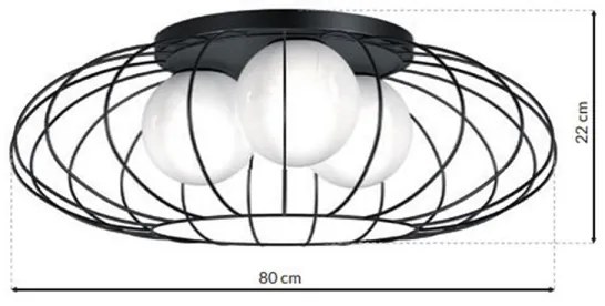 Plafoniera KRONOS 3xE14/40W/230V