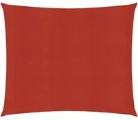 Vela Parasole 160 g/m Rossa 4,5x4,5 m in HDPE