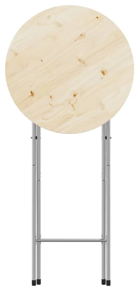 Gambe pieghevoli per tavolo da bar argento 45x53x108 cm acciaio