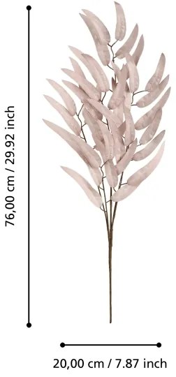 Eglo 428229 - Fiore artificiale KUNMING 76 cm rosa