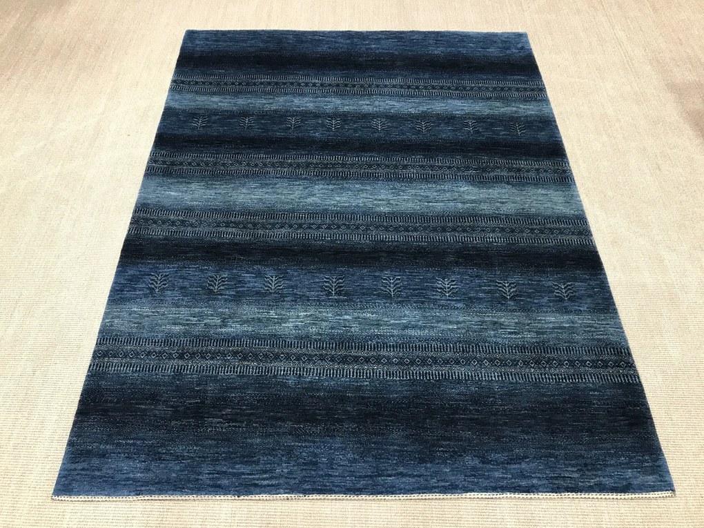 Loribaft Tappeto persiano 170 x 220 Blu (Iran) Annodato A Mano