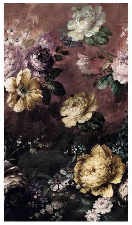 Fotomurale Fiori, multicolor 159 x 280 cm