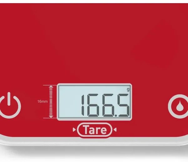 Tefal - Bilancia da cucina OPTISS 2xAAA rosso