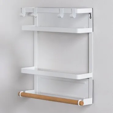 Libreria magnetica Ogol Bianco & ↑31 cm - Sklum