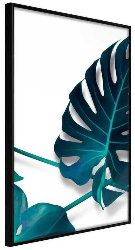 Poster Turquoise Monstera I