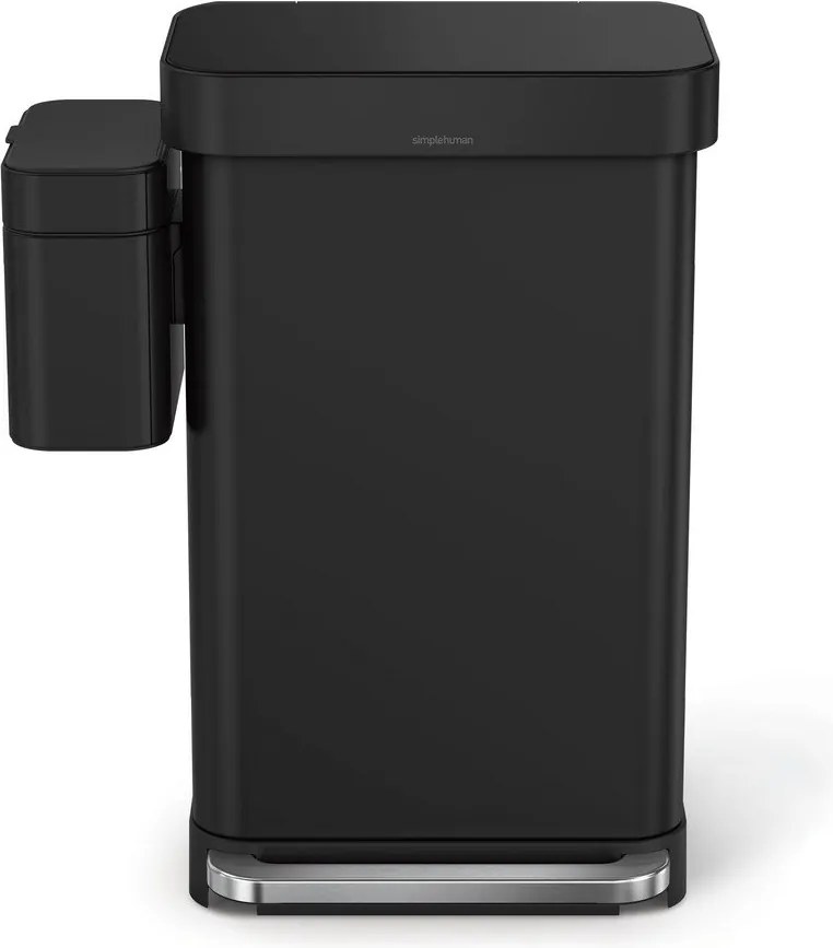 Contenitore per rifiuti compostabili nero opaco 4 l - simplehuman
