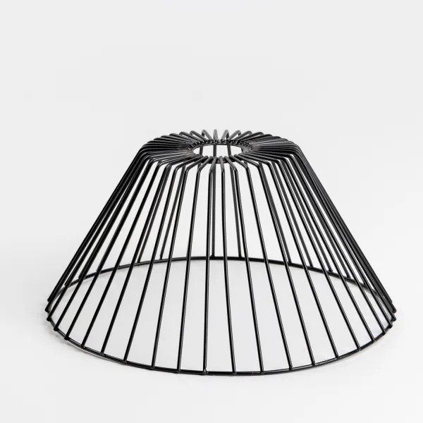 Brilagi - Plafoniera LED CERIA WIRE 1xE27/40W/230V, diam. 21 cm, nera