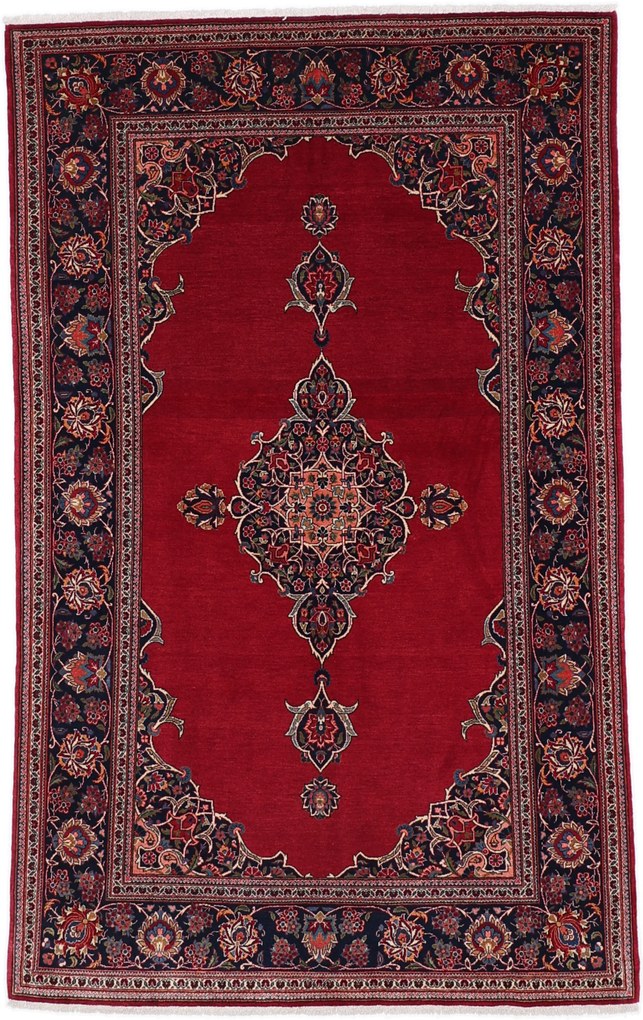 Kashan Tappeto persiano 220x140 (Iran) Annodato A Mano