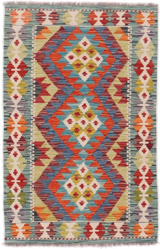 Kilim Tappeto orientale 80 x 120 (Afghanistan) Tessuto A Mano