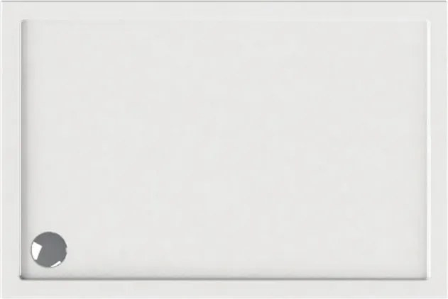 Piatto doccia 120x80 acrilico bianco slim - KAMALU