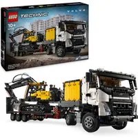 Autocarro Volvo FMX ed Escavatore elettrico EC230 Lego Technic