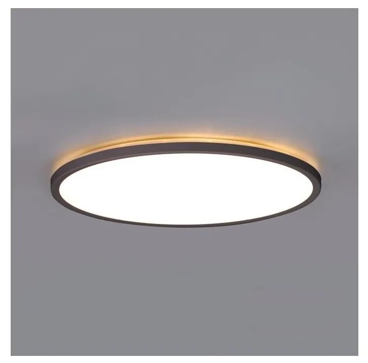 Plafoniera LED bagno NIVERA LED/32W/230V IP54 Ø42 cm nero