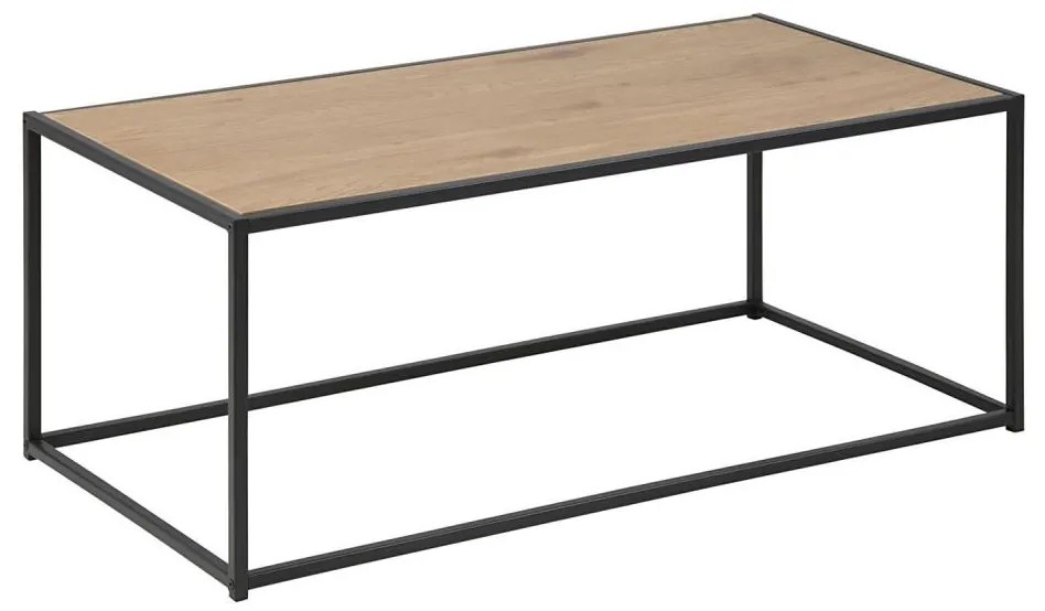 Tavolino SARON quercia/nero