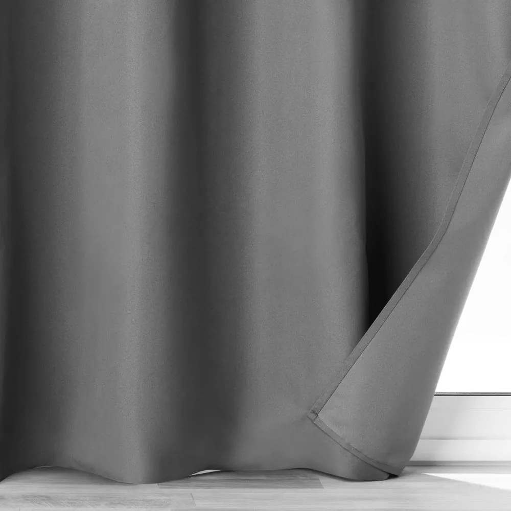 Tenda oscurante in microfibra antracite 140x260 cm Obscure - douceur d'intérieur