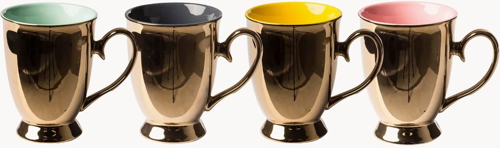 Set di 4 tazze in porcellana Legacy