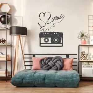 Adesivo murale - I love music | Inspio