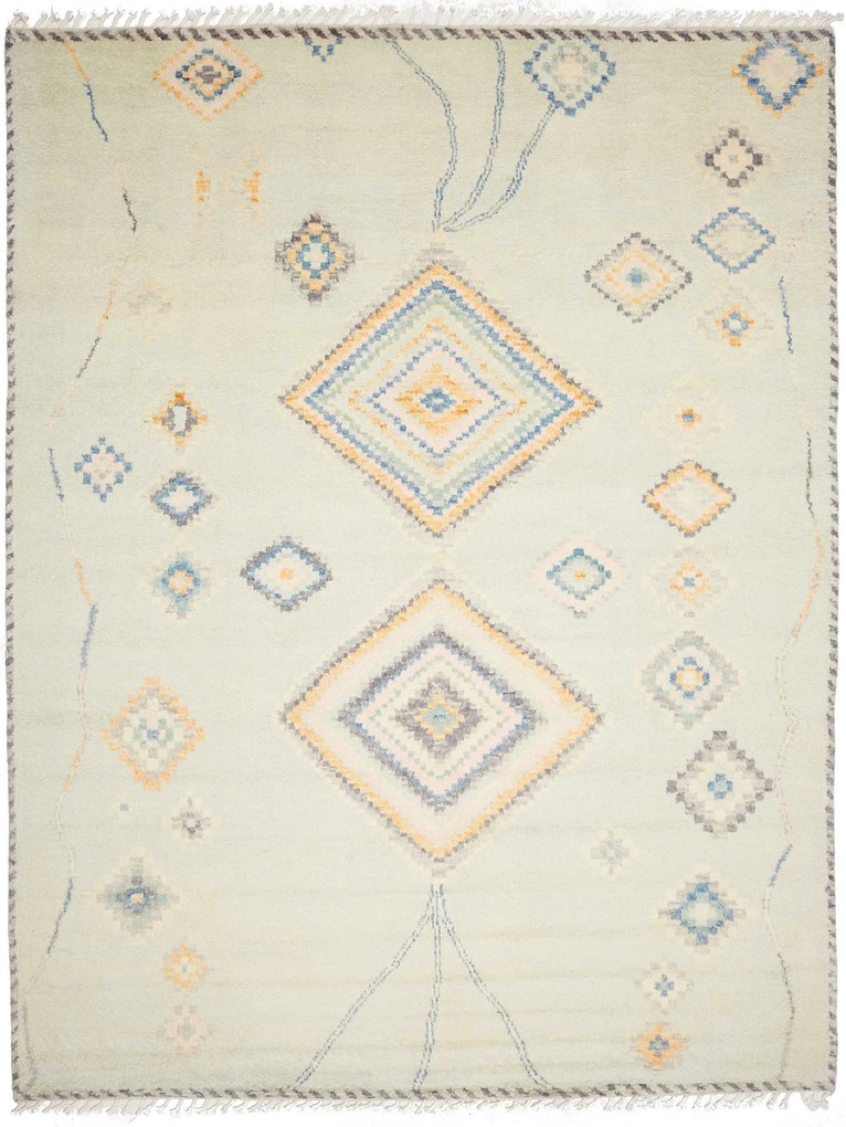 Berber Tappeto orientale 250x310 Verde (Pakistan) Annodato A Mano