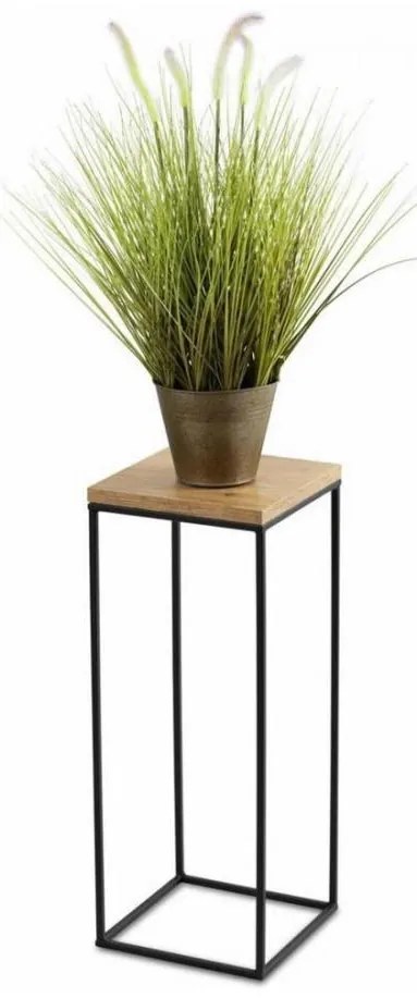 Portafiori BASICLOFT 60x24 nero/marrone