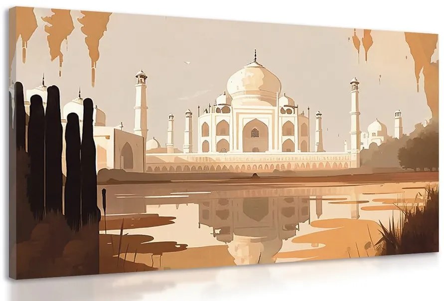 Quadro su tela – Taj Mahal indiano